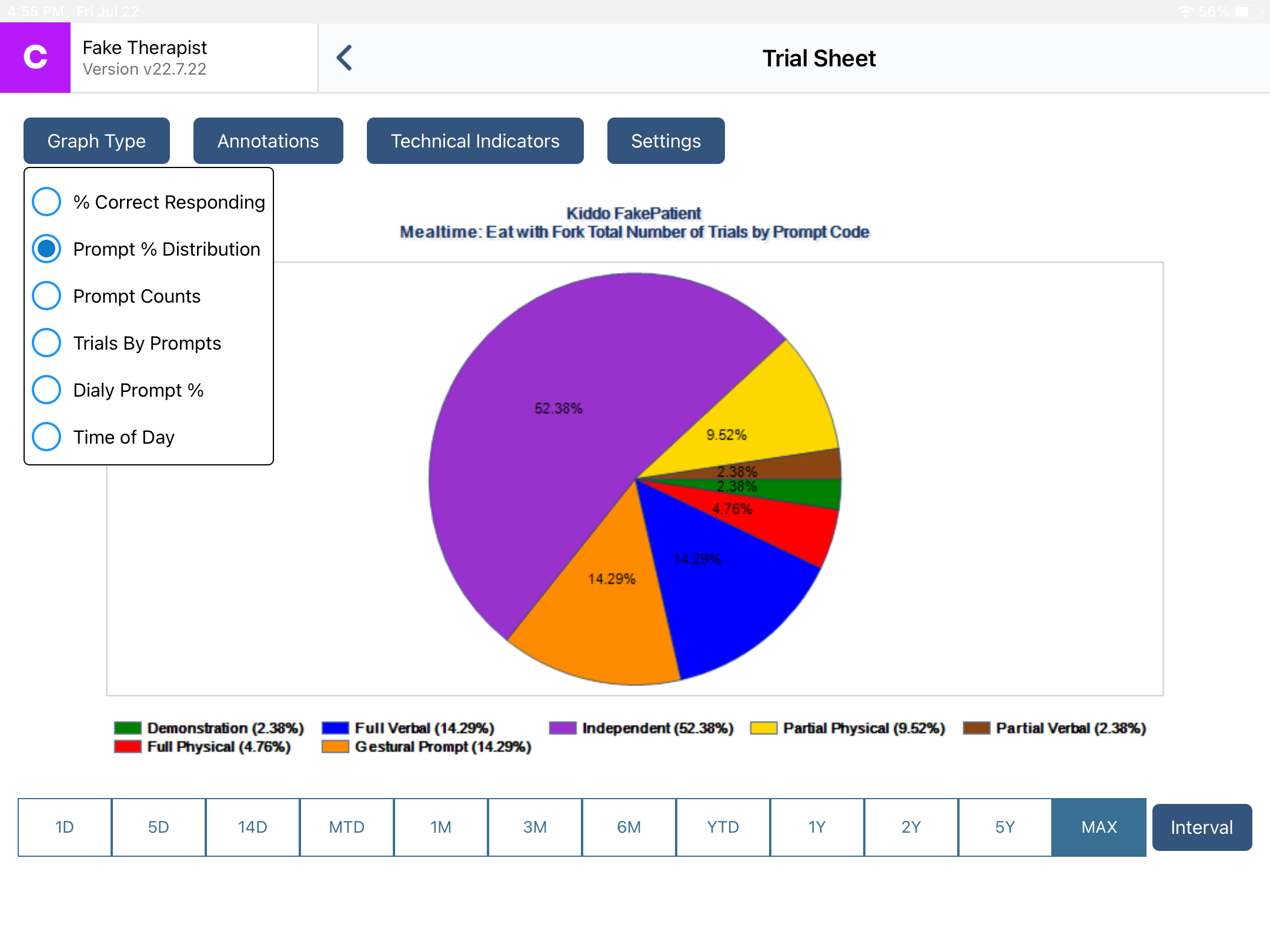 screenshot of Ensora Data Collection